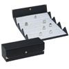 Fold-Compact Black Weave Ring Case Fold-Compact Black Weave Ring Case